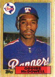 1987 Topps Baseball Cards      095      Oddibe McDowell